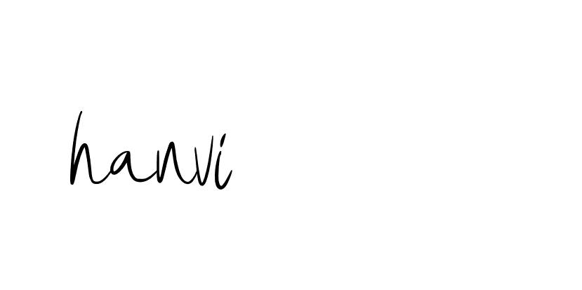 Signature of hanvi