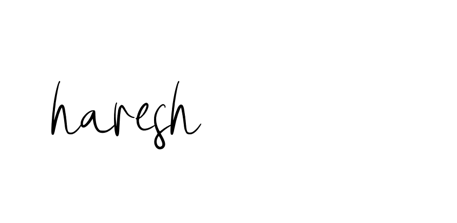 Signature of haresh