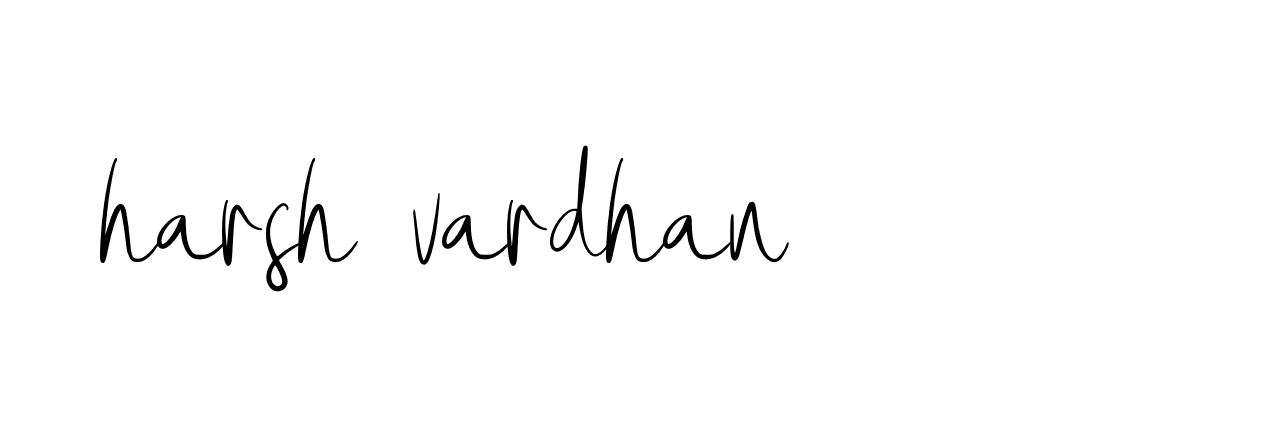 Signature of harsh-vardhan