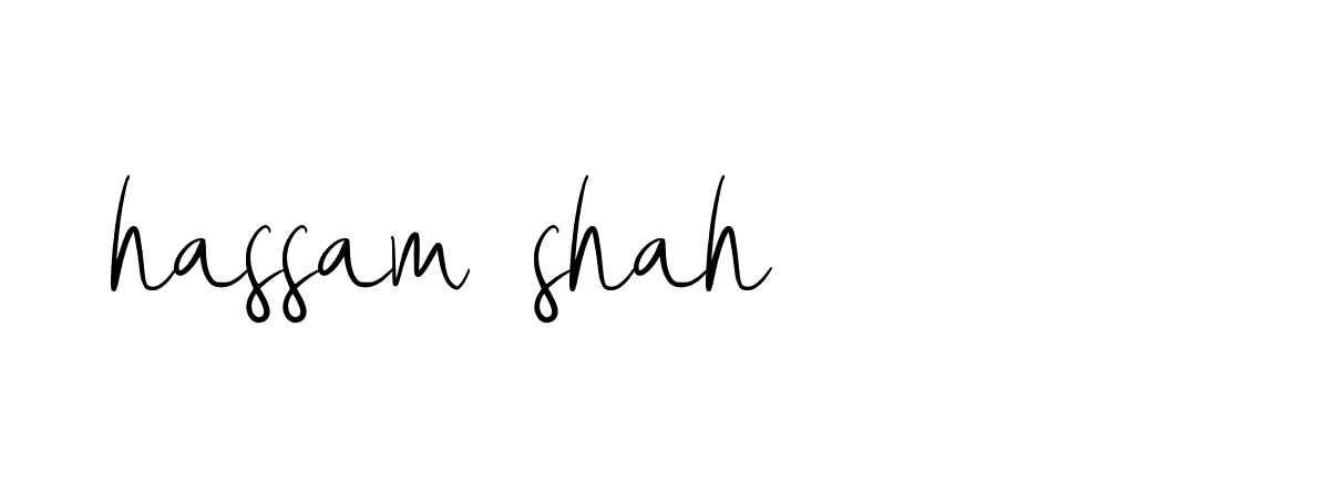 Signature of hassam-shah