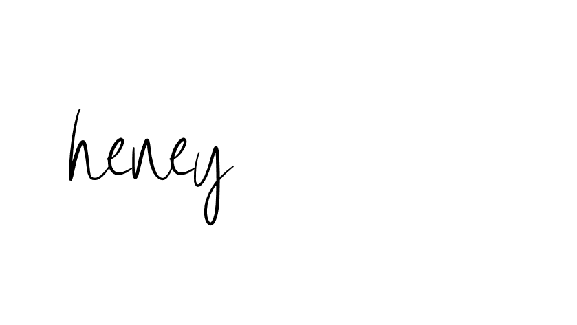 Signature of heney