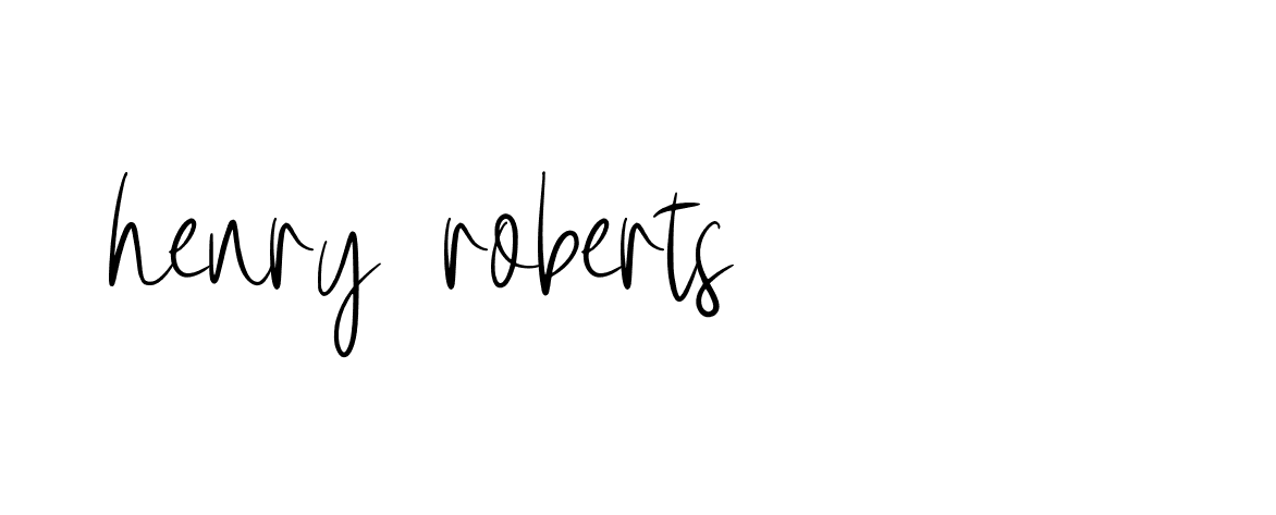 Signature of henry-roberts