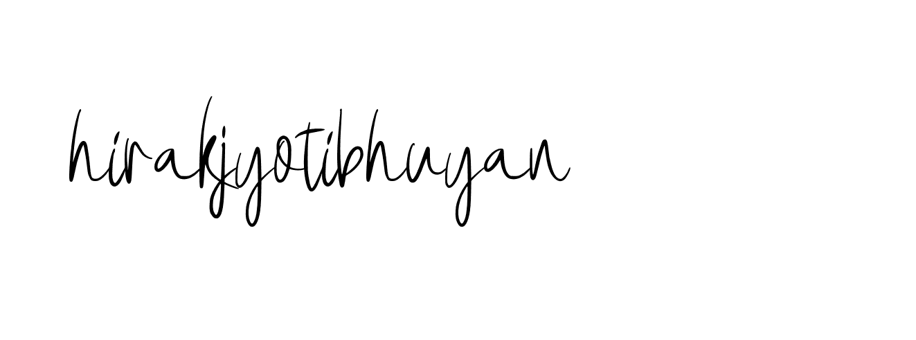 Signature of hirakjyotibhuyan