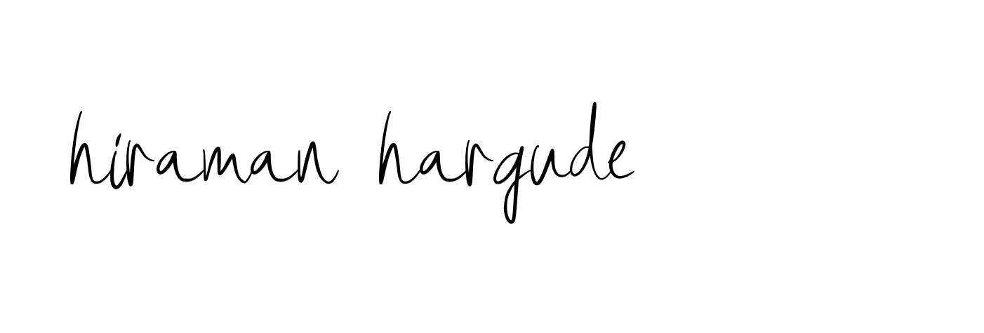 Signature of hiraman-hargude