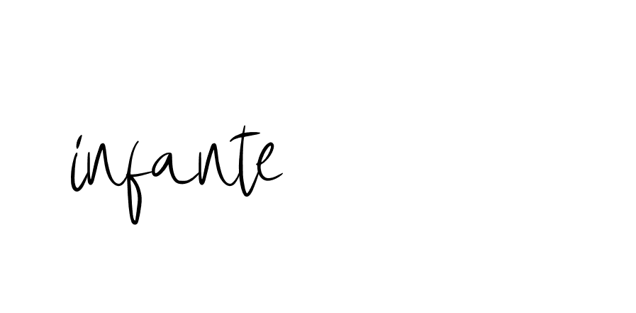 Signature of infante