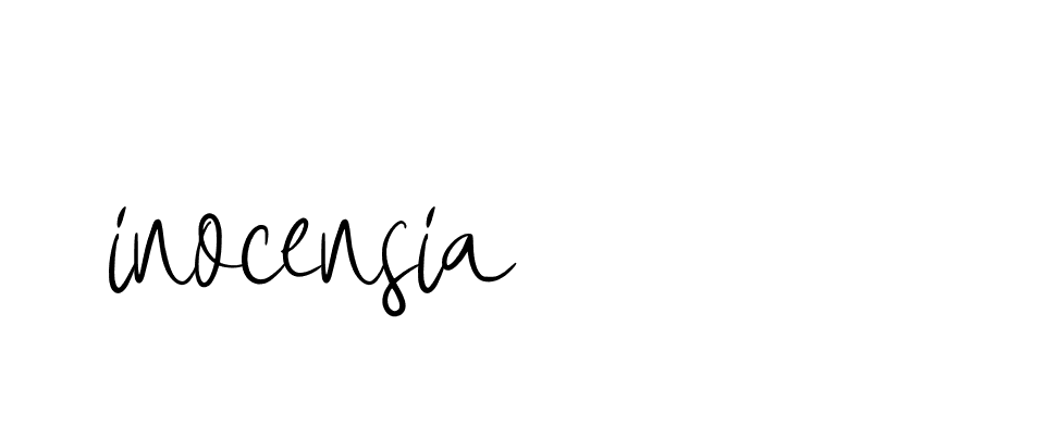 Signature of inocensia