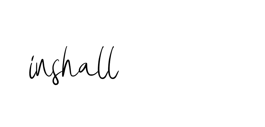 Signature of inshall