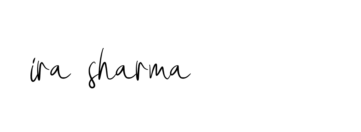 Signature of ira-sharma-