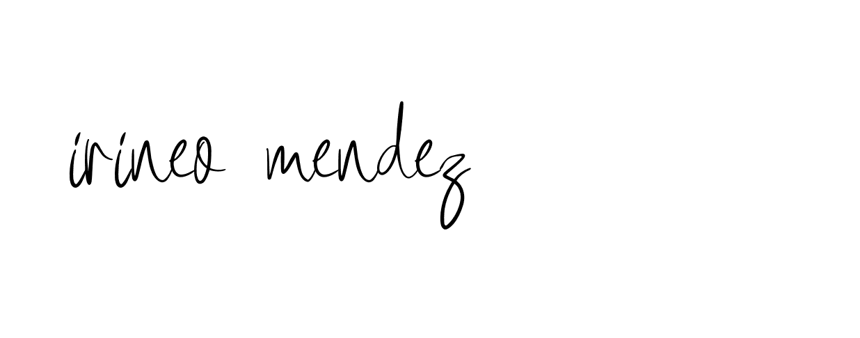 Signature of irineo-mendez-