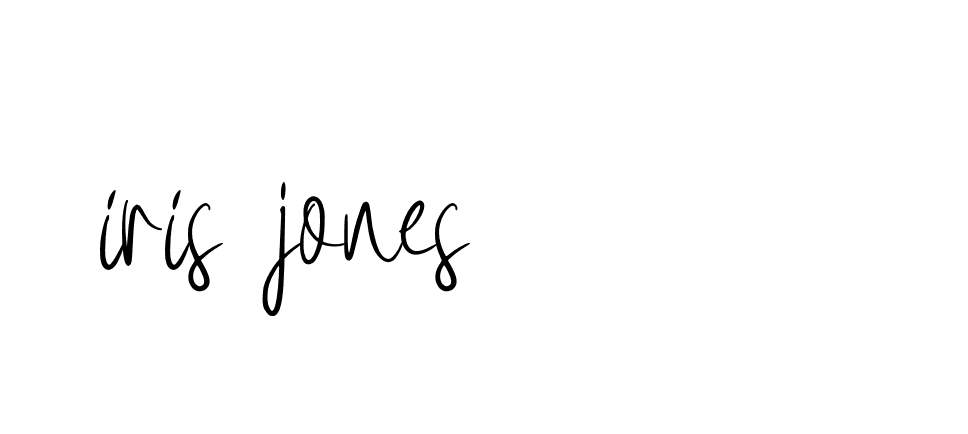 Signature of iris-jones