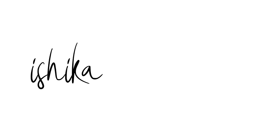 Signature of ishika-