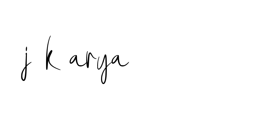 Signature of j-k-arya