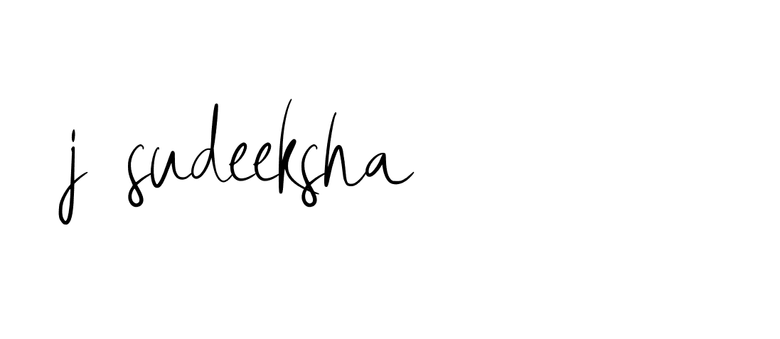 Signature of j-sudeeksha