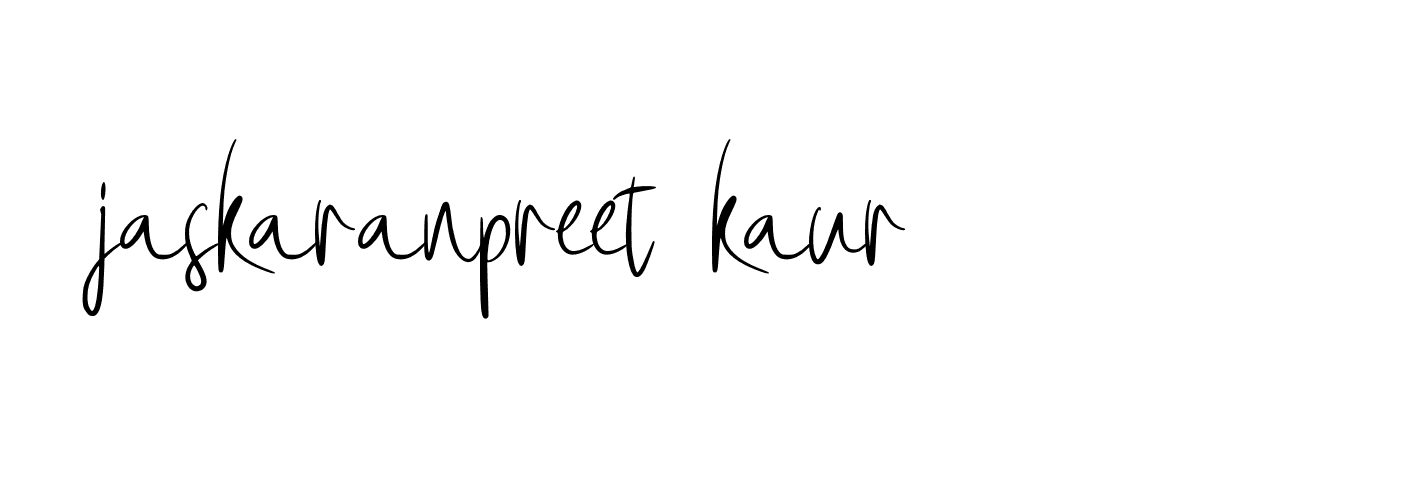 Signature of jaskaranpreet-kaur