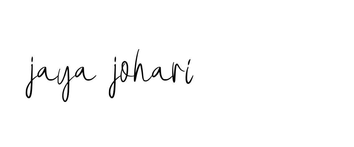 Signature of jaya-johari