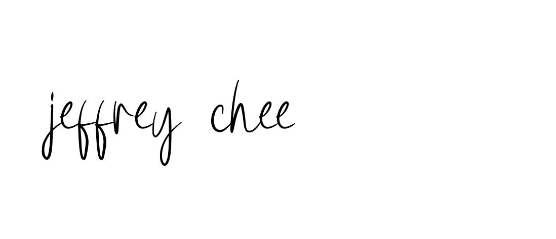 Signature of jeffrey-chee