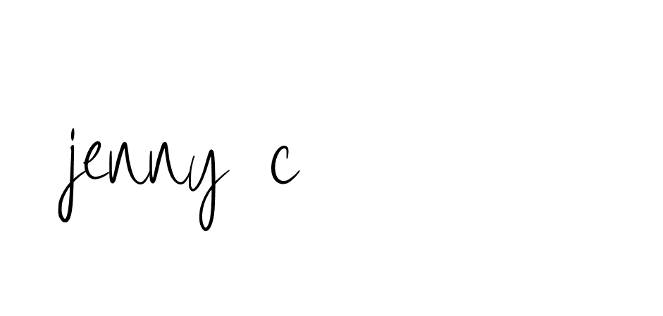 Signature of jenny-c