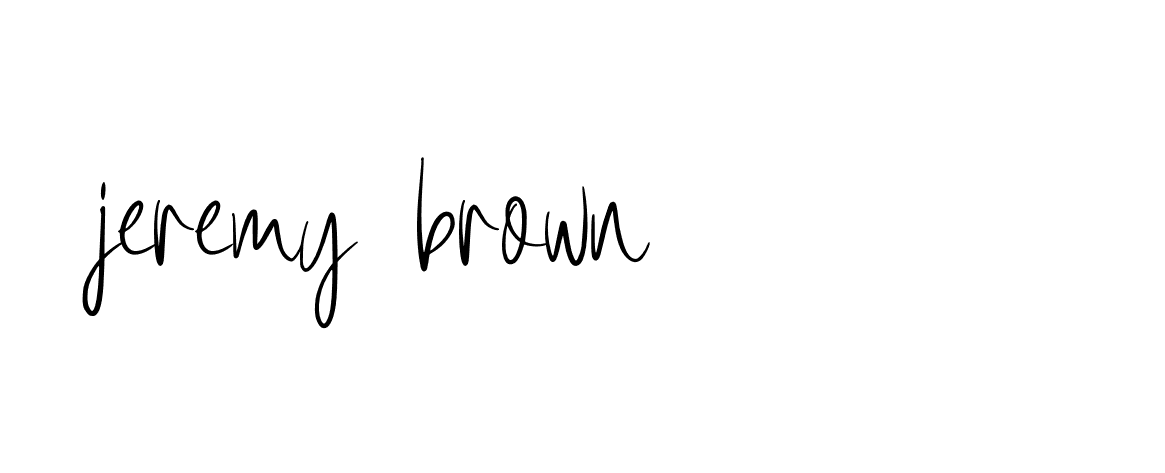 Signature of jeremy-brown