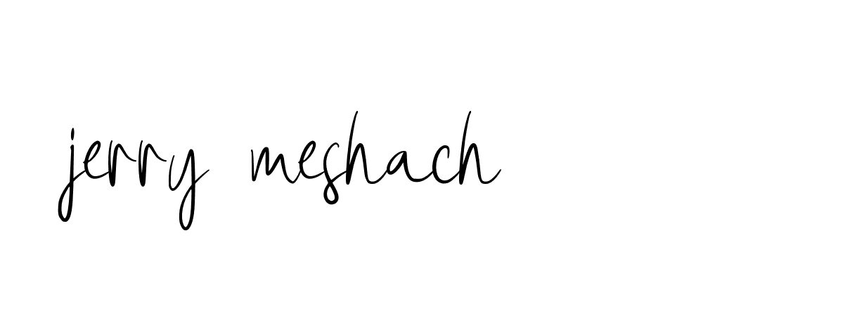 Signature of jerry-meshach