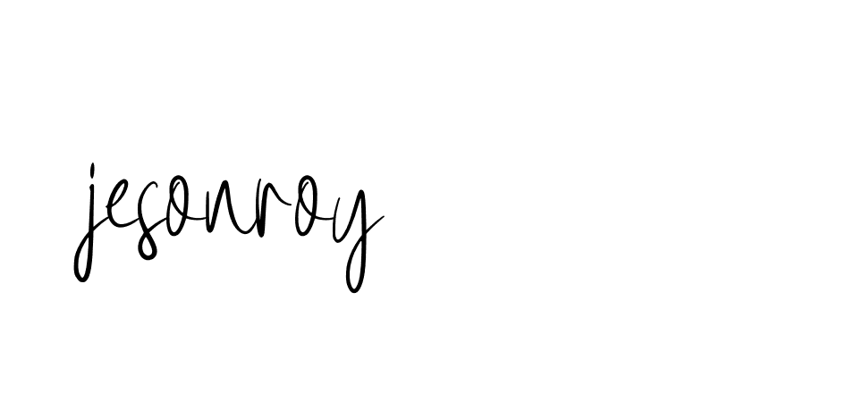 Signature of jesonroy