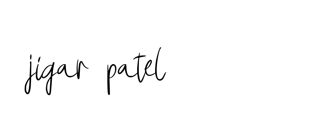 Signature of jigar-patel