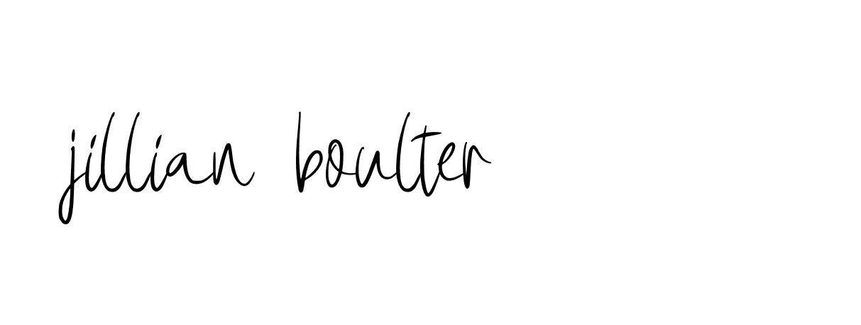 Signature of jillian-boulter