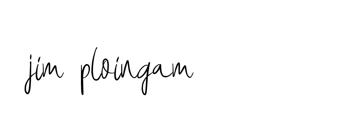 Signature of jim-ploingam