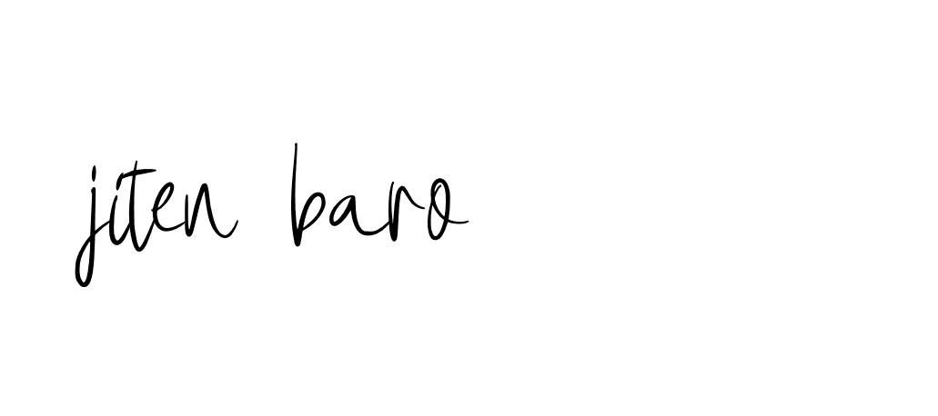 Signature of jiten-baro