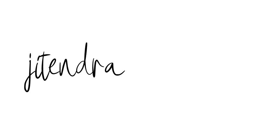 Signature of jitendra