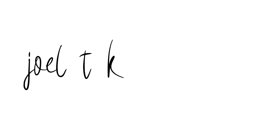 Signature of joel-t-k