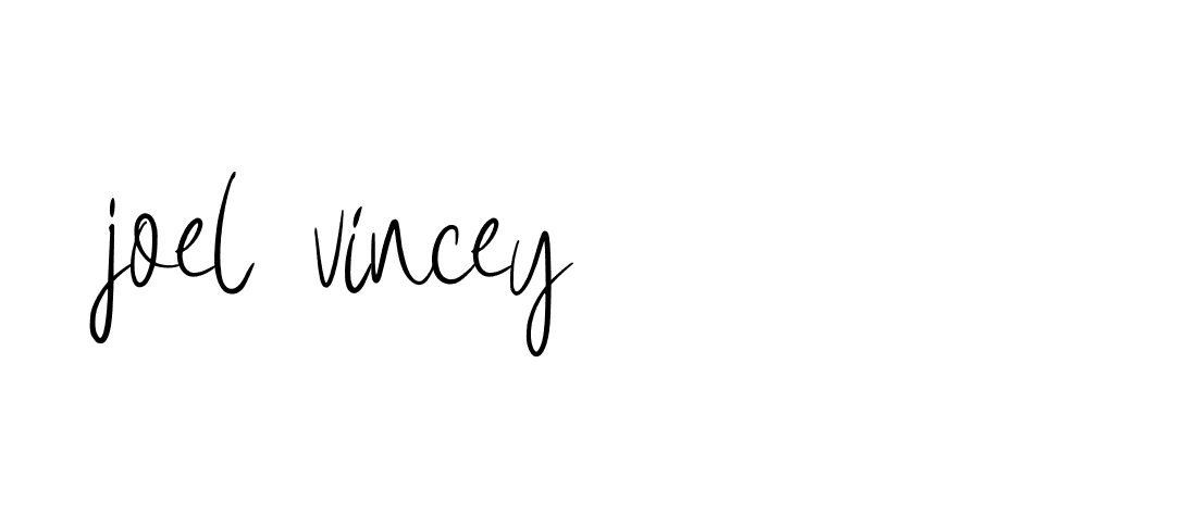 Signature of joel-vincey-