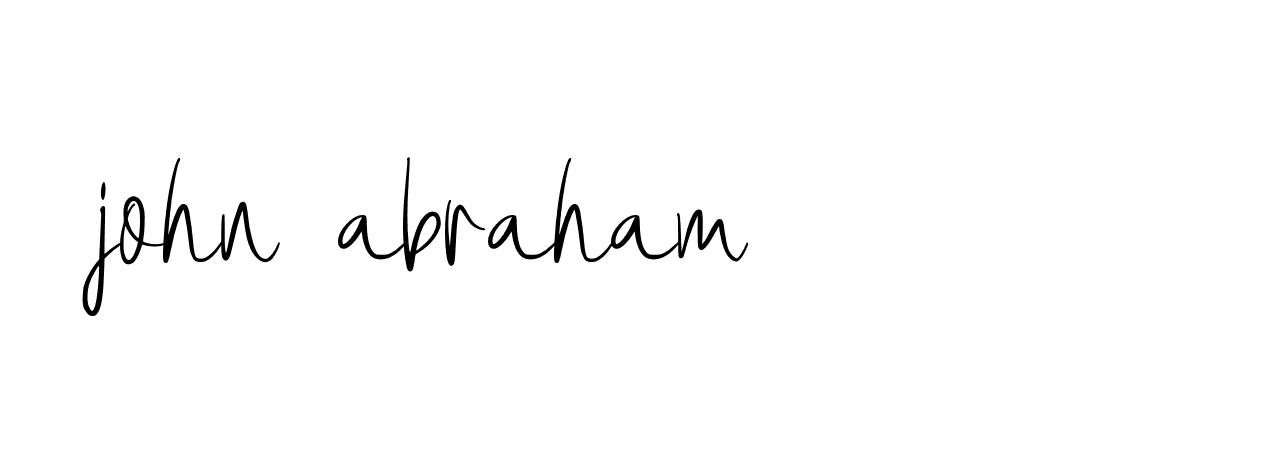 Signature of john-abraham