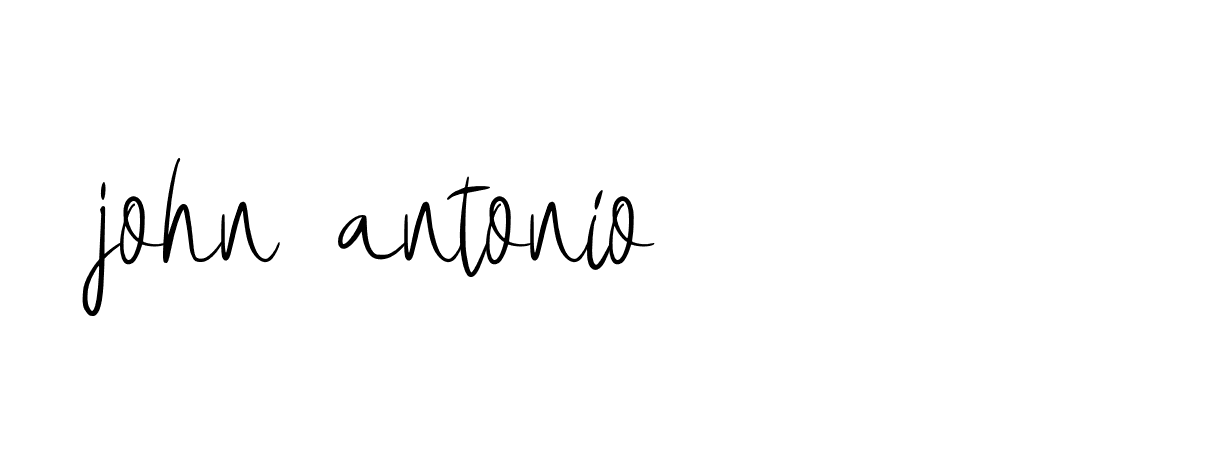 Signature of john-antonio-