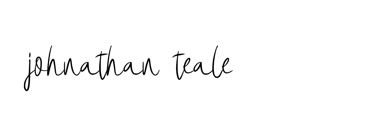 Signature of johnathan-teale