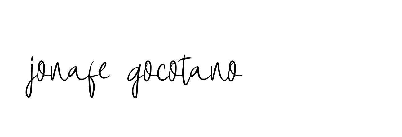 Signature of jonafe-gocotano