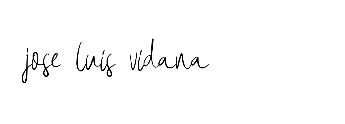 Signature of jose-luis-vidana