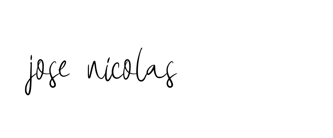 Signature of jose-nicolas