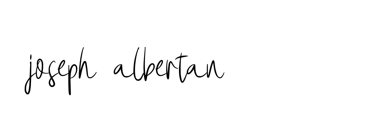 Signature of joseph-albertan