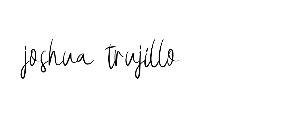 Signature of joshua-trujillo