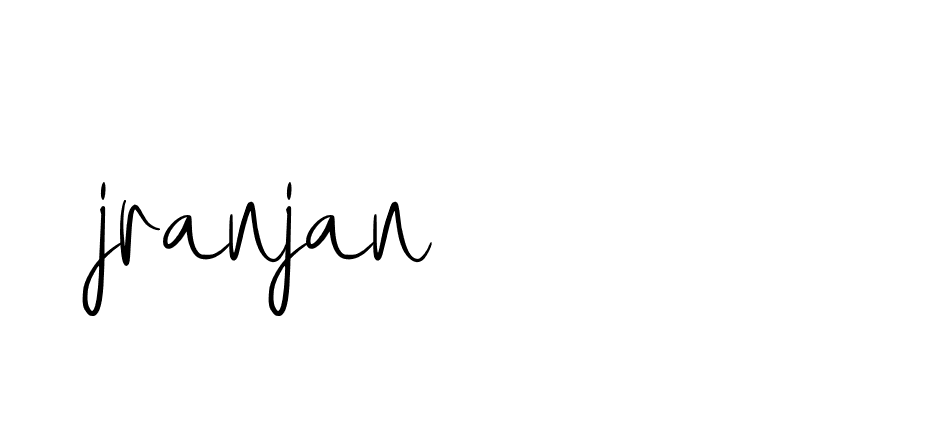 Signature of jranjan