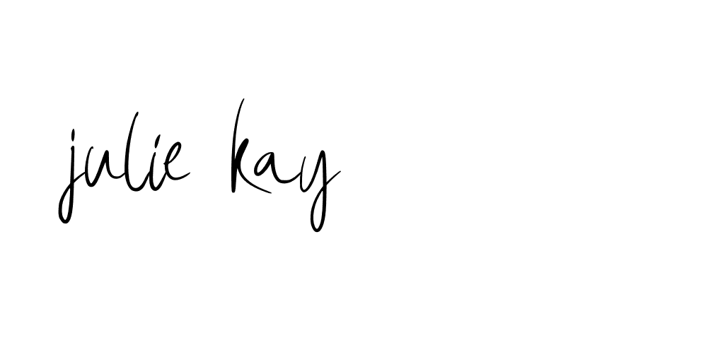 Signature of julie-kay