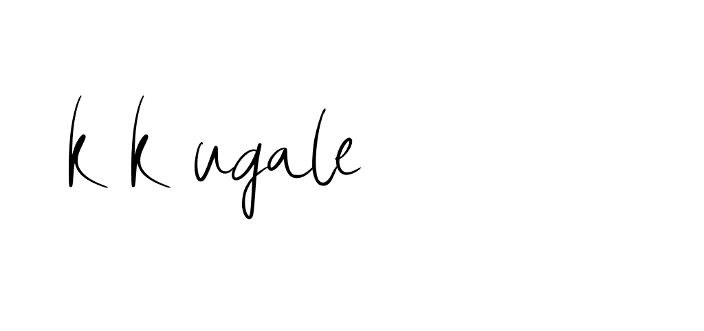 Signature of k-k-ugale