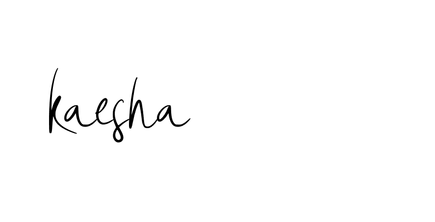 Signature of kaesha