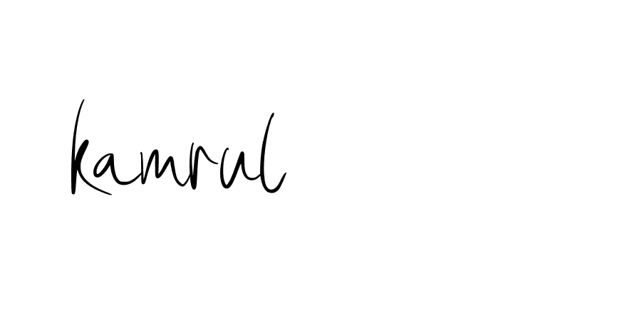 Signature of kamrul