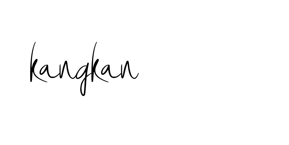 Signature of kangkan