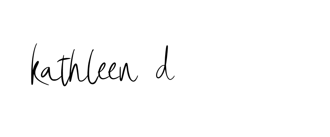 Signature of kathleen-d