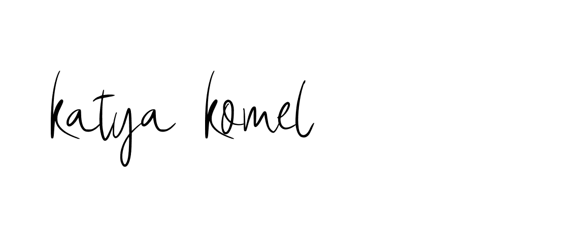 Signature of katya-komel