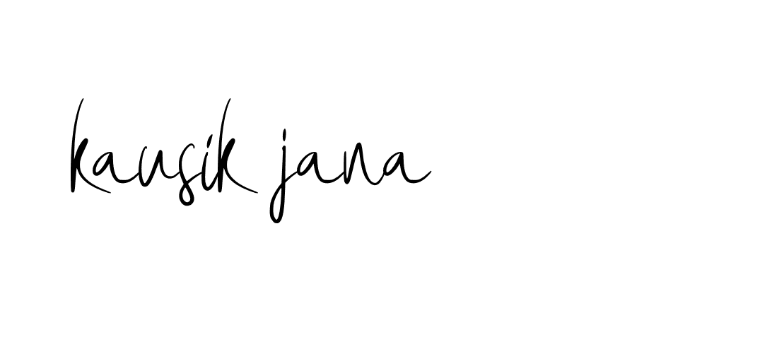 Signature of kausik-jana