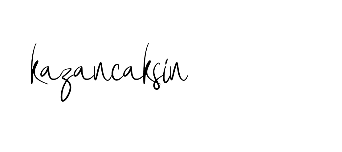 Signature of kazancaksin