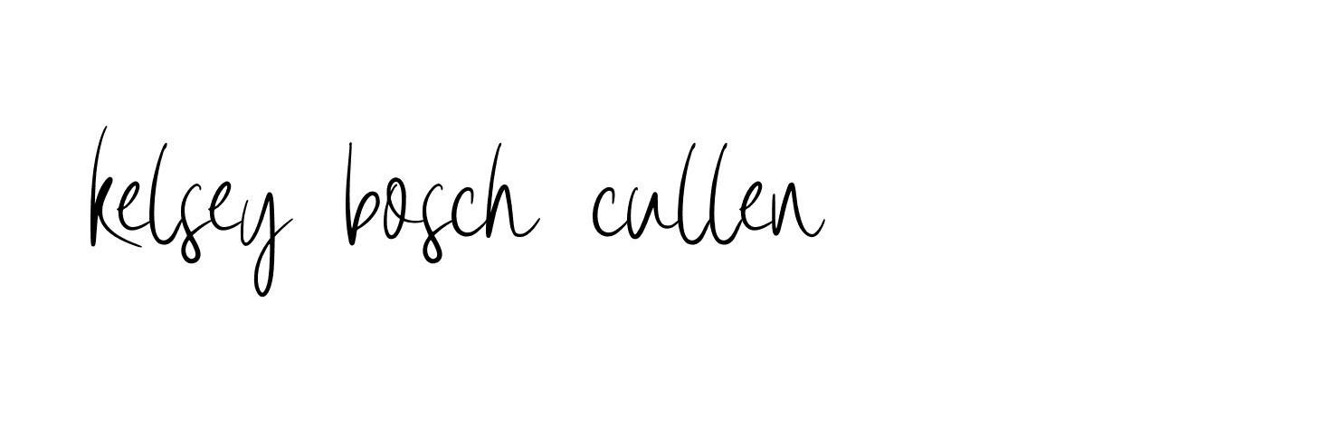 Signature of kelsey-bosch-cullen-